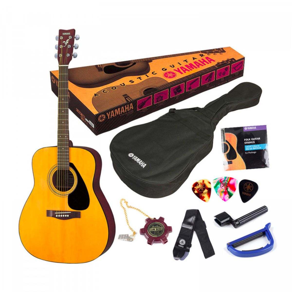 Set completo chitarra acustica