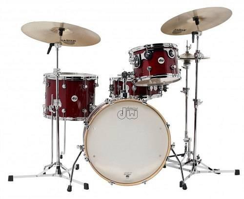 DW Design Series Frequent Flyer 4pc Shell Pack - Cherry Stain