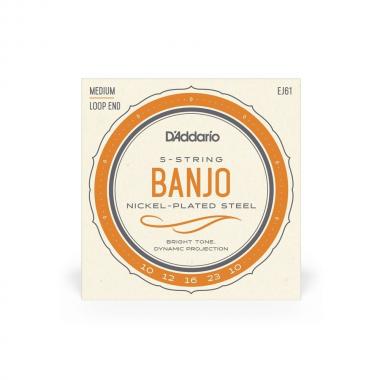 D'addario ej61 set di corde per banjo