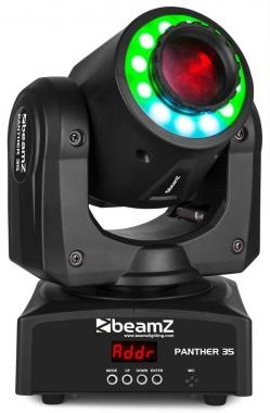 BEAMZ Panther 35 Led Spot Mov.Head+ring