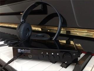 Sistema Adsilent per pianoforte verticale