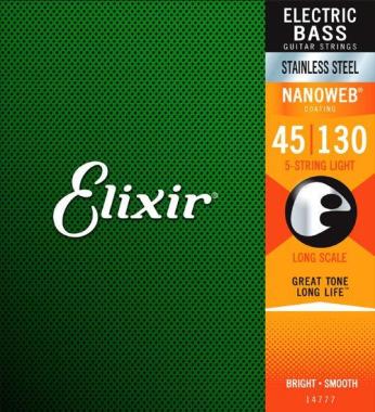 Elixir 14777 set corde basso elettrico
