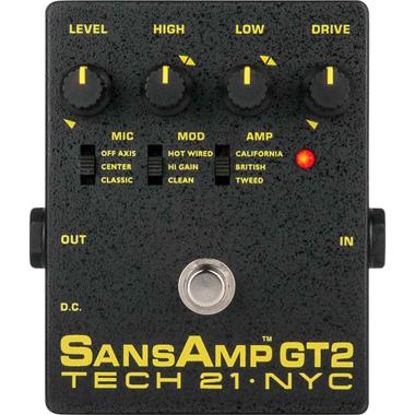 TECH21 SansAmp GT2 - preamplificatore a pedale per chitarra