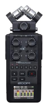 ZOOM H6-BLK - registratore 6 tracce - interfaccia USB - Black Edition