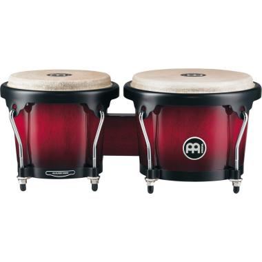 Meinl hb100wrb bongos in legno red wine