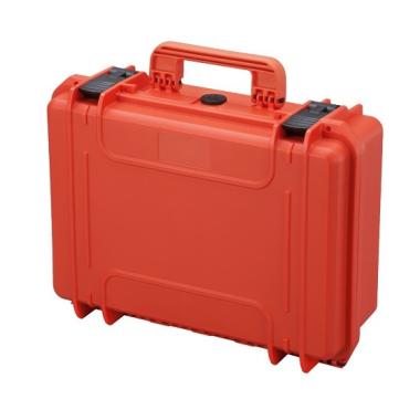 Plastica panaro max430s.001 arancione case in abs con spugne cubettate