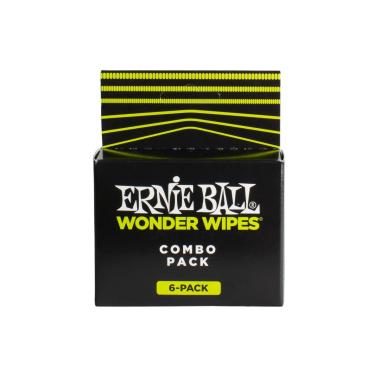 Ernie ball 4279 kit 6 salviette per pulizia