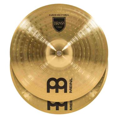 MEINL MA-BR-13M 13" Student Marching Hand Cymbals Brass (Pair)