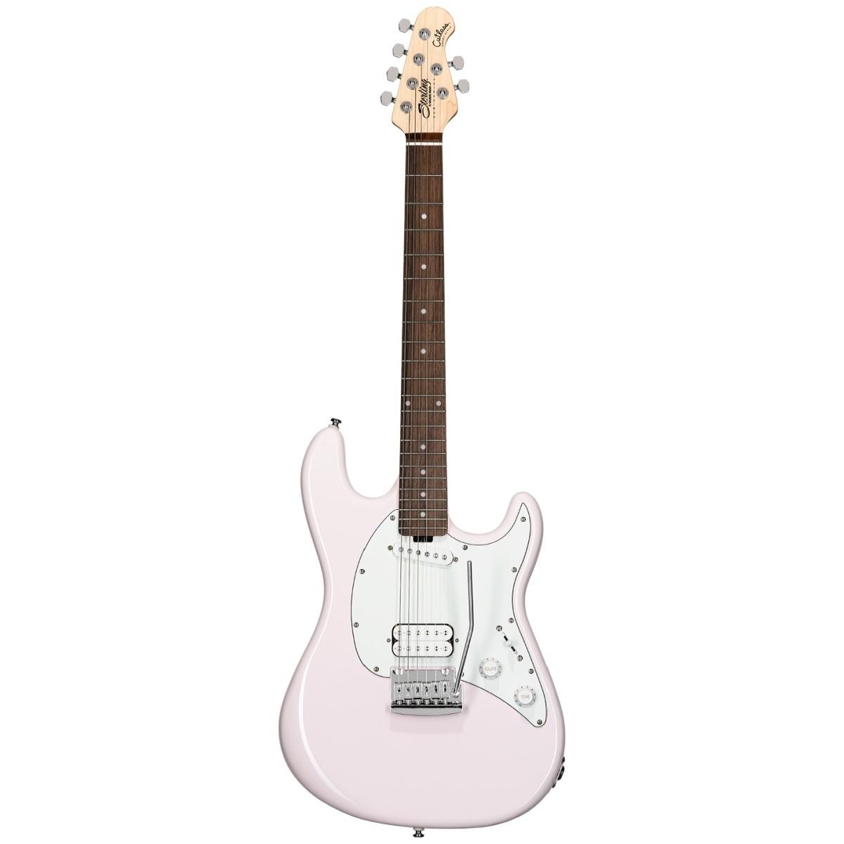 STERLING BY MUSIC MAN Cutlass Short Scale HS Shell Pink Tastiera Lauro