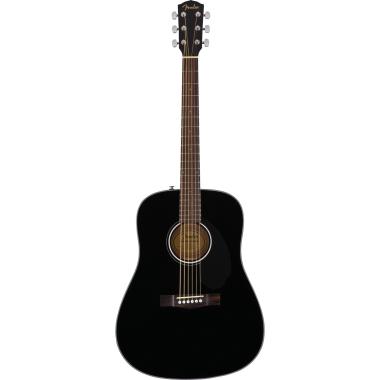 Fender cd60s black chitarra acustica