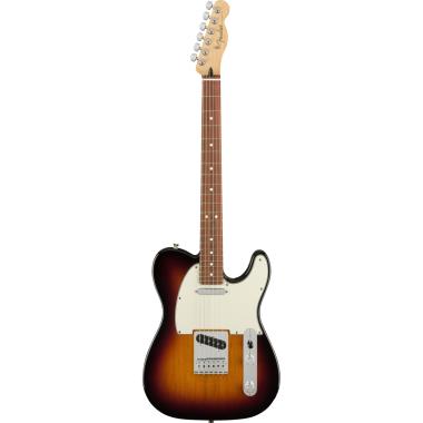Fender player telecaster pf 3 tone sunburst