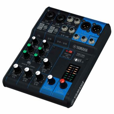 Yamaha mg06 mixer analogico
