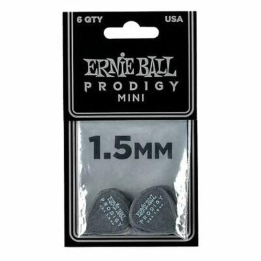 ERNIE BALL 9200 PRODIGY MINI PACK 6 PLETTRI 1.5mm