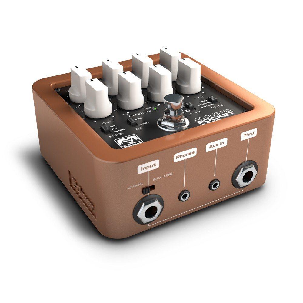 PALMER POCKET AMP ACOUSTIC - Preamplificatore portatile per strumenti acustici a corda