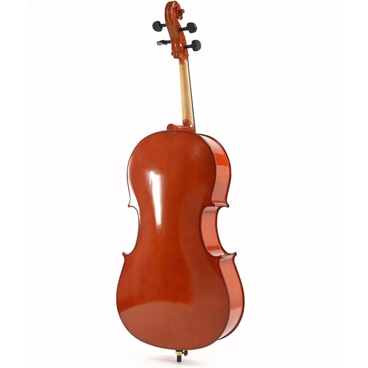 Vox meister violoncello 4/4 con custodia ed archetto