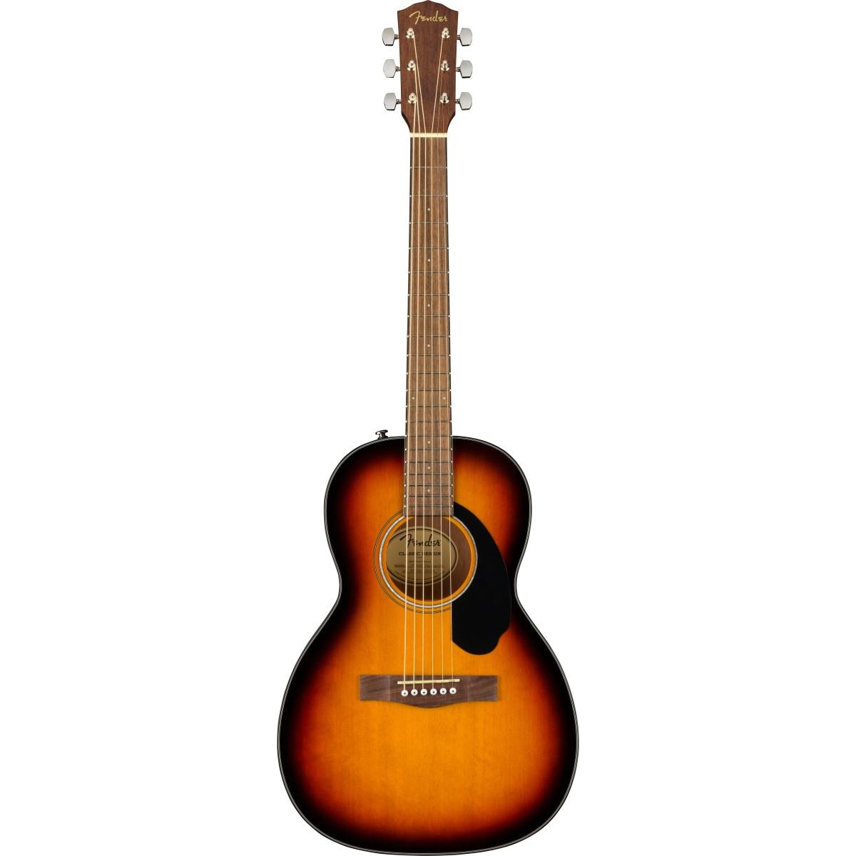 Fender cp60s parlor sunburst chitarra acustica