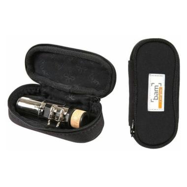 Bam mp-0032 pocket imboccatura per clarinetto basso, sax baritono e sax basso - l - black