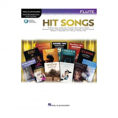 Hit songs  per flauto ( audio online)