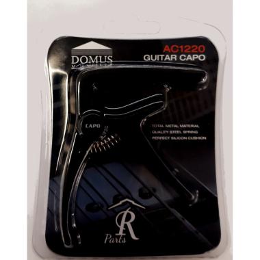 Domus ac1220n capotasto nero per chitarra acustica/elettrica