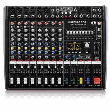 Dynacord cms 600-3 mixer 8 canali con interfaccia audio usb