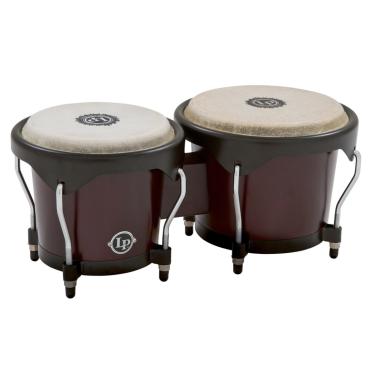 Latin percussion lp601ny dw dark natural bongos