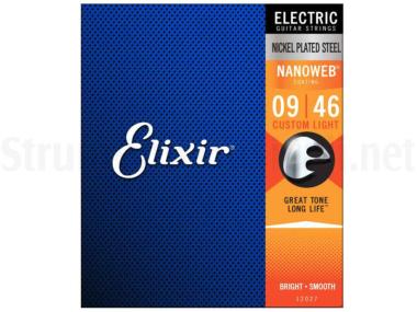 Elixir nanoweb 12027 set corde chitarra elettrica