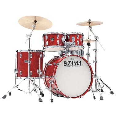 TAMA SU42RS-CHW 50th Limited Superstar Reissue 4 pezzi shell pack cass 22" Cherry Wine