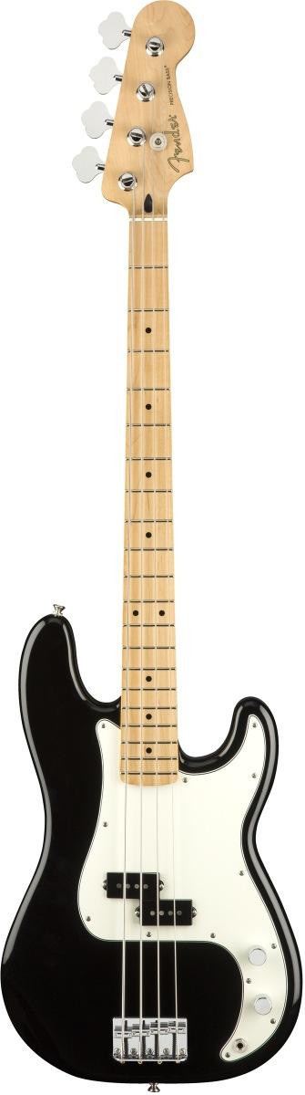 Fender player precision bass mn black basso elettrico 4 corde