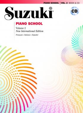 Suzuki piano school vol.2 + cd