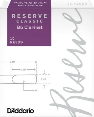 10 ANCE RESERVE CLASSIC CLARINETTO Bb N.3 1/2